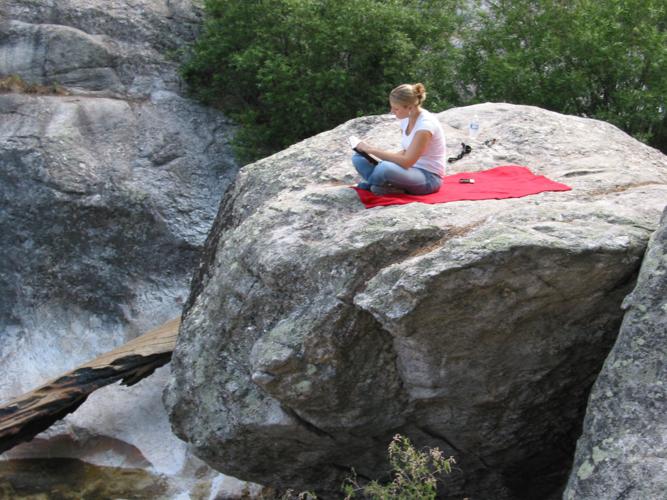 You can enjoy a book