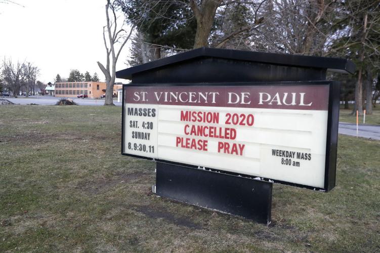 covid-19-corona virus-church-catholic-cancelled-KIRKHAM-2020