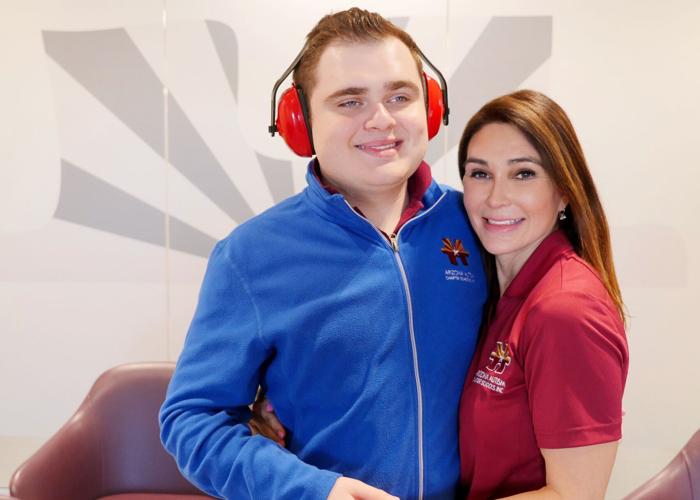 Diana Diaz-Harrison and son