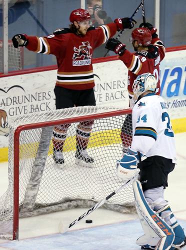 Tucson Roadrunners vs. San Jose Barracuda in AHL Playoffs Game 4