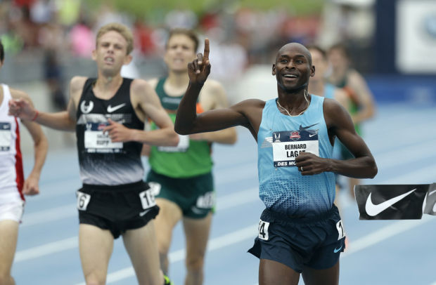 USA Outdoor track & Field Championships: High-5 for Tucson's Lagat    