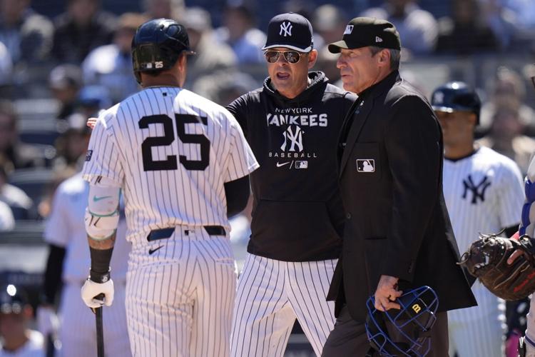 Umpire Retires Baseball