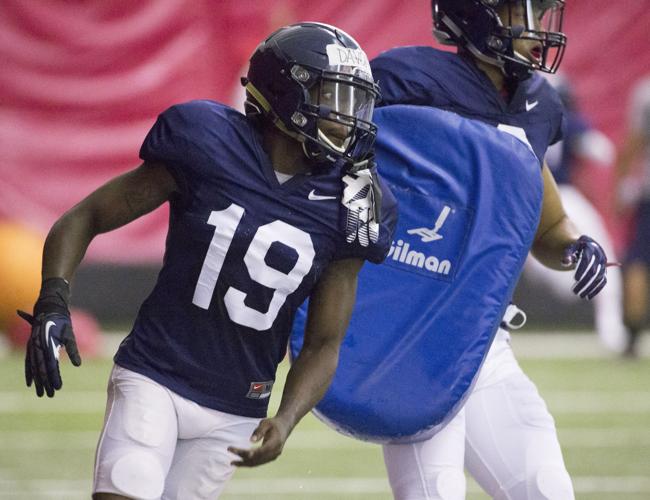 Arizona Wildcats practice in Tempe