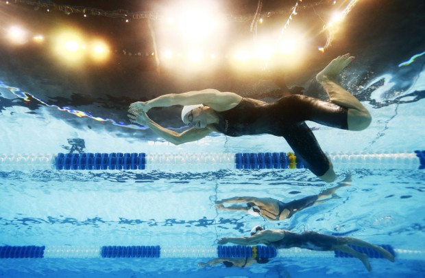 Swimming: At 16, Borendame full of nerves but says, 'it felt good'    