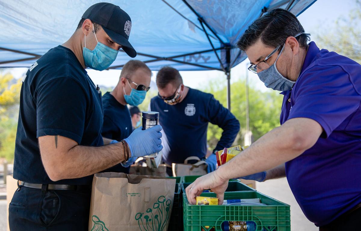 Food drive in Oro Valley