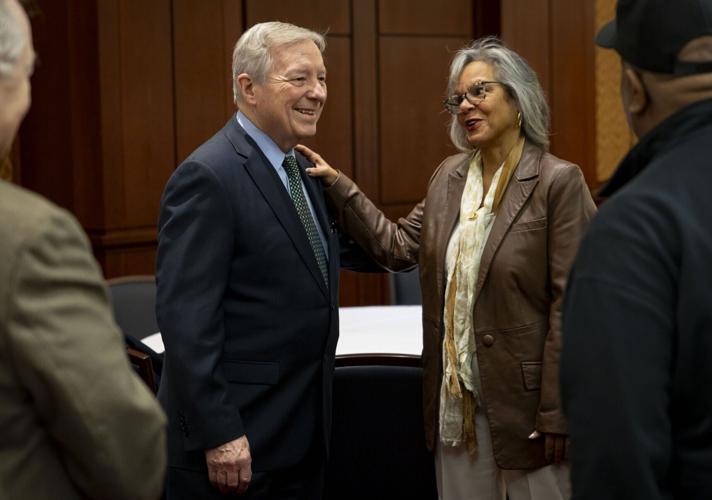 Robin Kelly and Dick Durbin, 2025