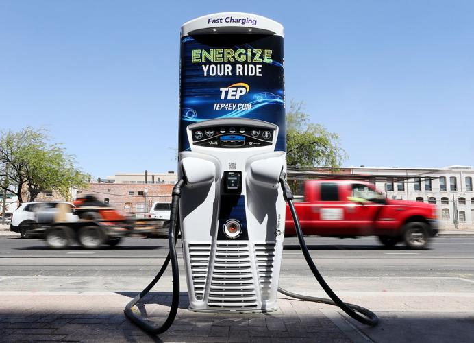 DC vehicle charging, Tucson, TEP