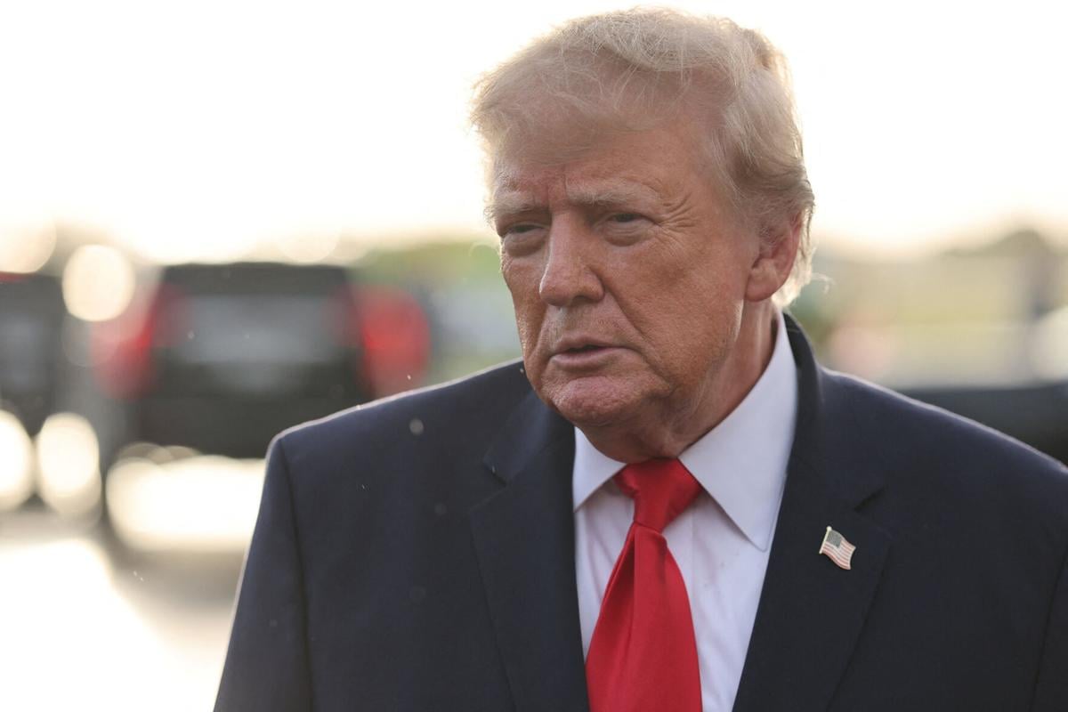 Trump says he might move White House press corps