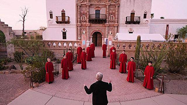 Christmas at San Xavier