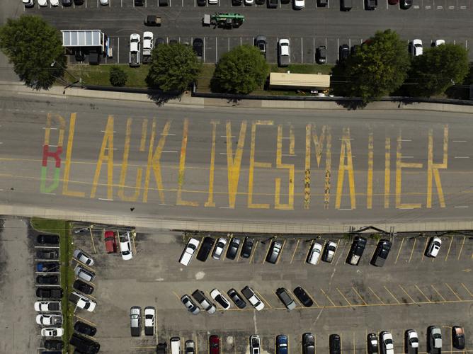 George Floyd-Black Lives Matter-Murals