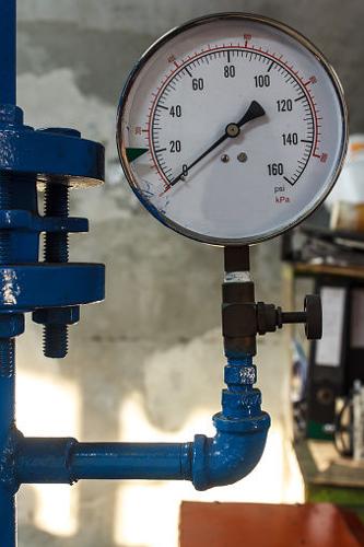 Check you water pressure