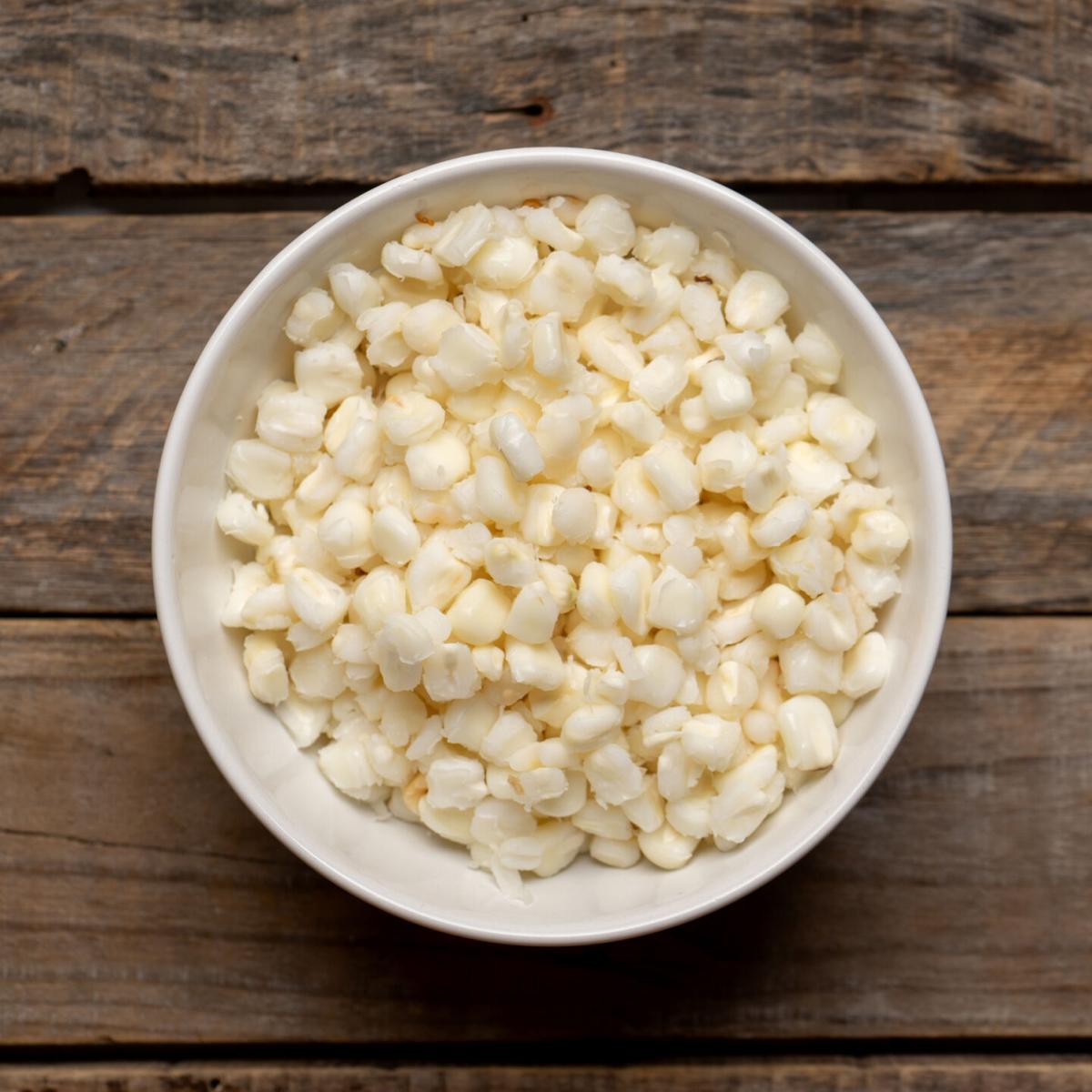 White hominy