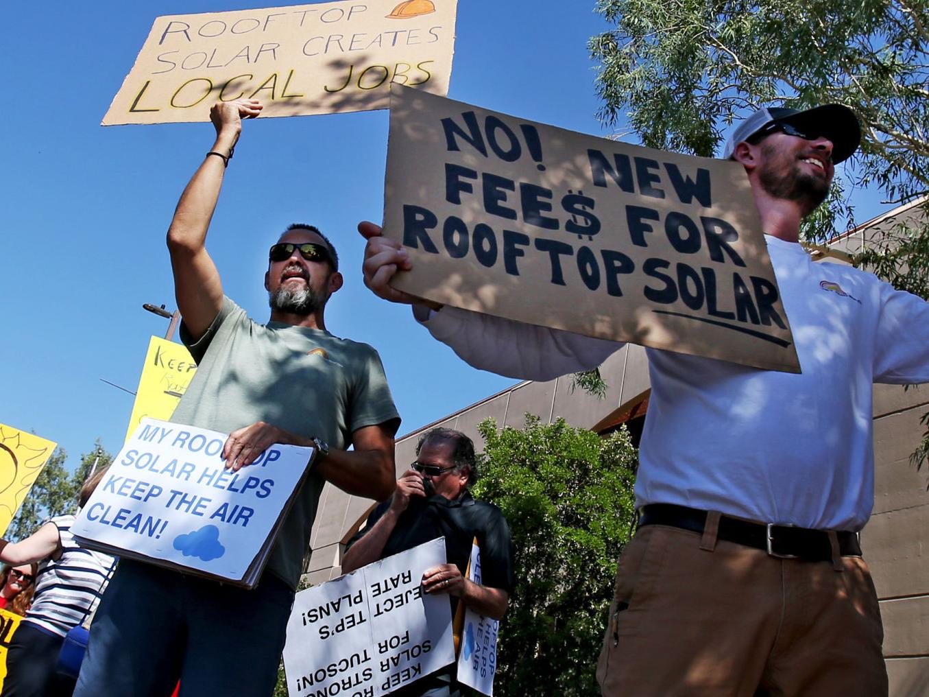 Tucson Electric Power S Solar Rate Plan Jeered Cheered At Public Hearing Business News Tucson Com