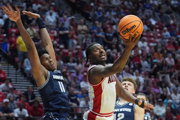 Arizona men's basketball vs. Utah State, NCAA Tournament second round | March 22, 2026