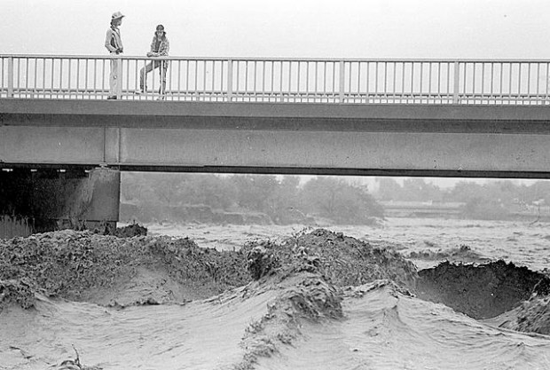 Tropical storms have hit desert  