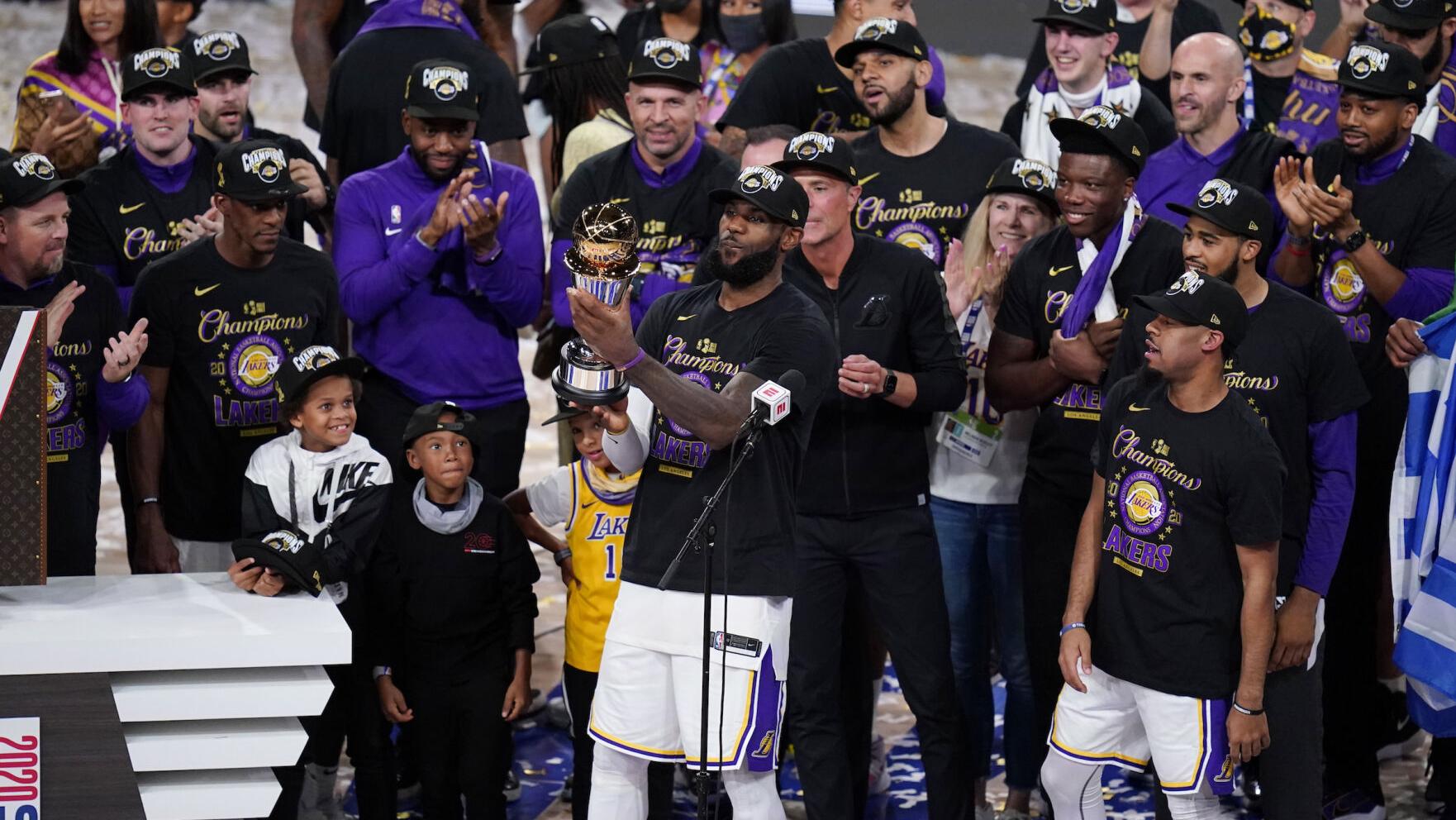 Lebron Lakers Crush Heat To Win 17th Nba Championship Sports Tucson Com