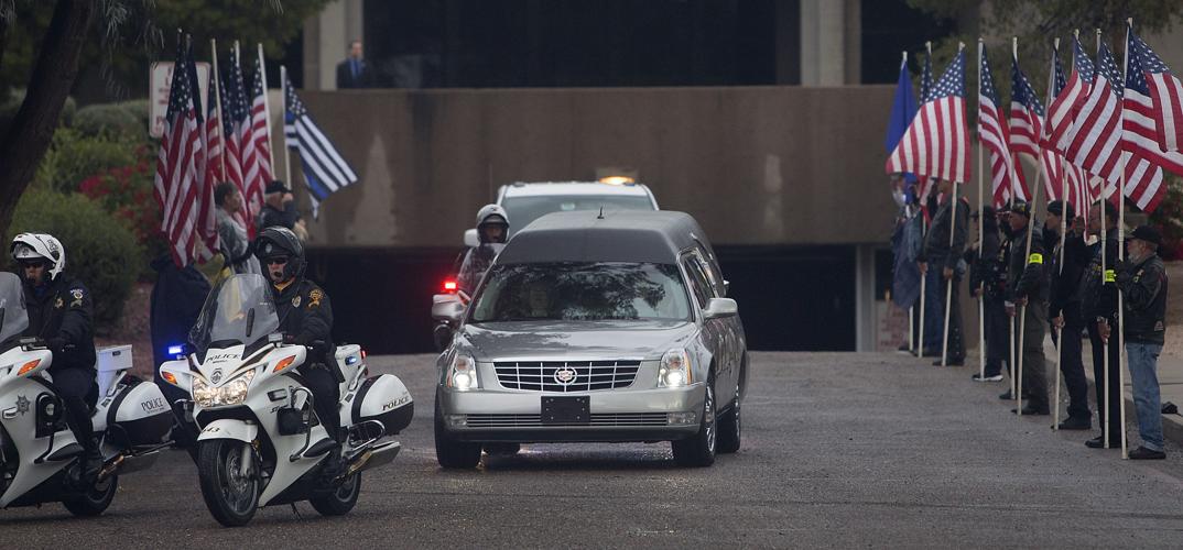 Memorial service for Chase White