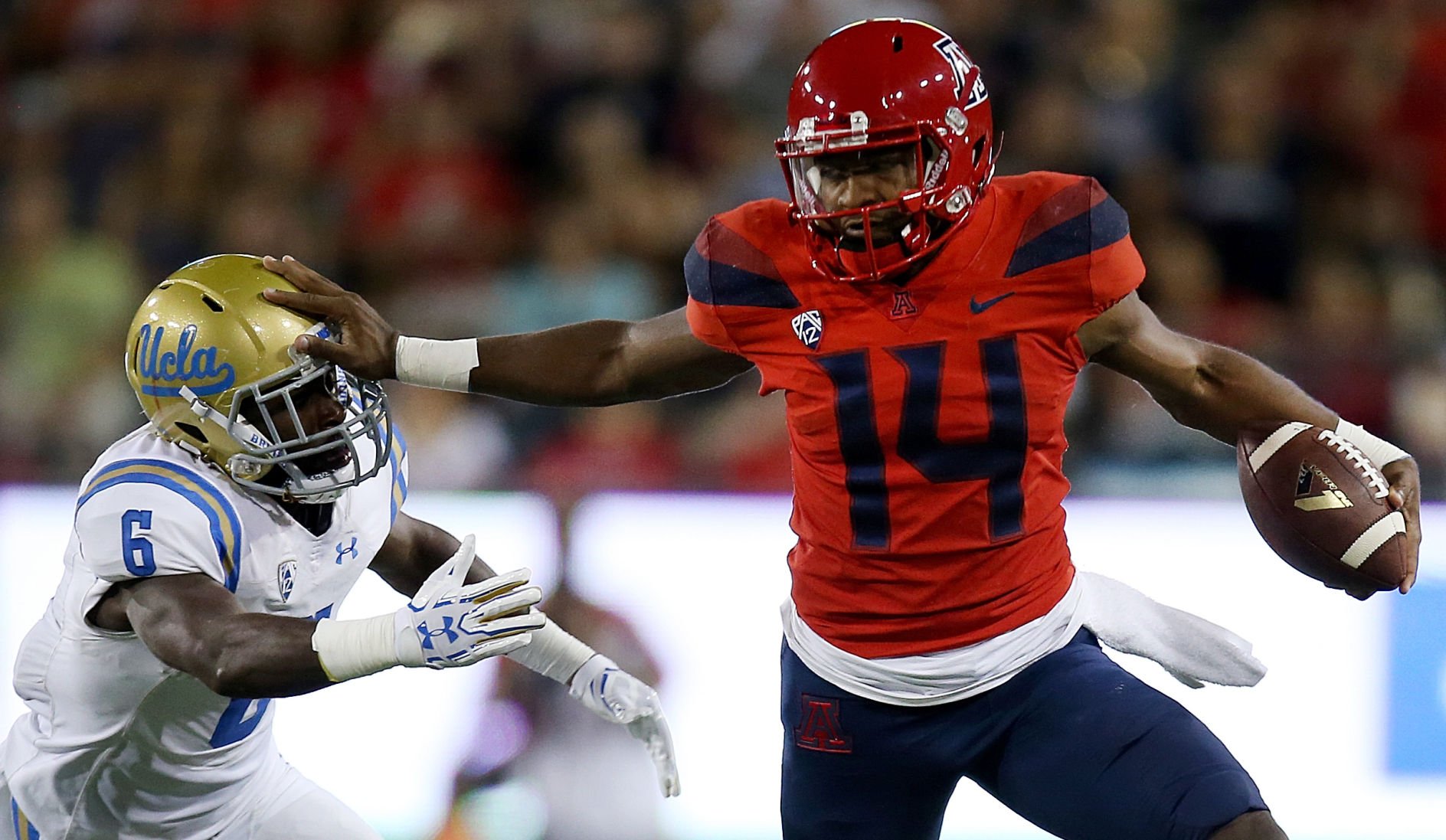 QB Khalil Tate Spectacular Again As Arizona Wildcats Beat UCLA 47-30 ...