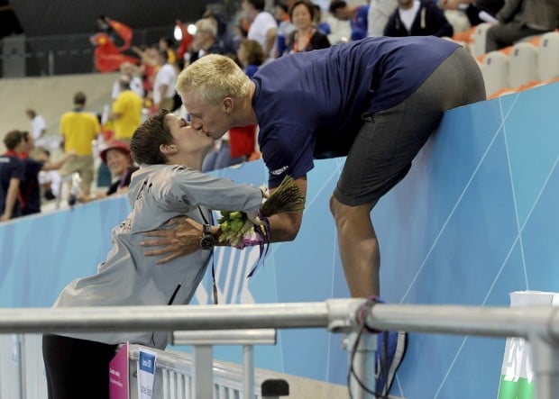 Olympics: Swimming Greg Hansen: She's come a long way    