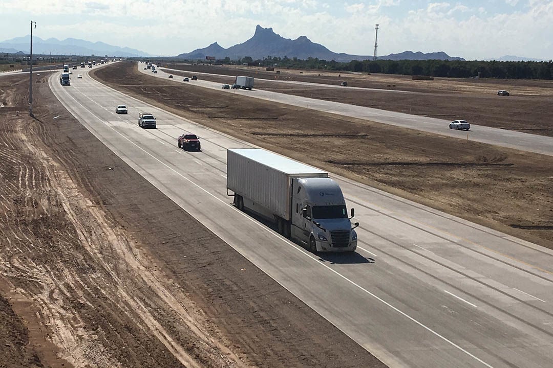 I-10 northwest of Tucson expands