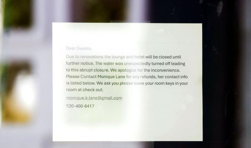 Hotel near downtown Tucson closes abruptly