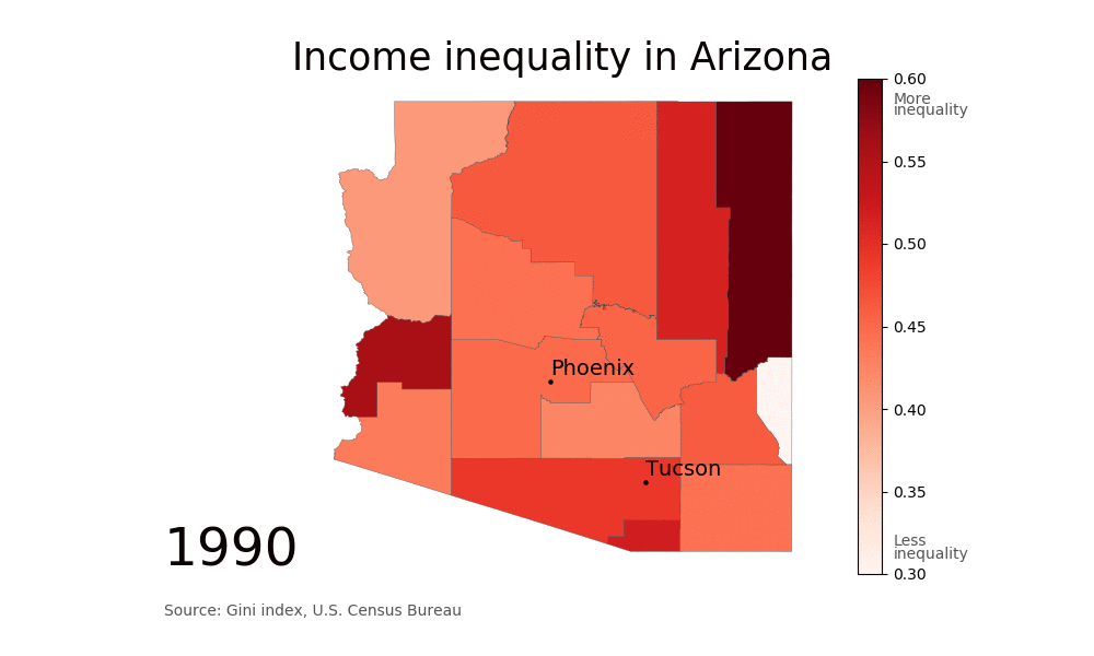 gap widens 20 of households have 50 of Pima County's wealth