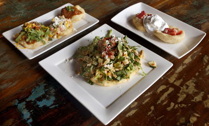Fry bread dishes at Barrio