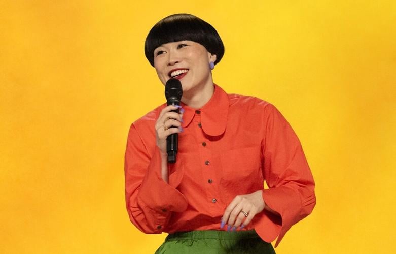 Comedian Atsuko Okatsuka said that doing touristy things is one of the joys of traveling. (Disney/Temma Hankin)