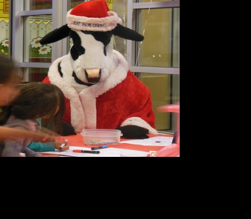 Santa Cow