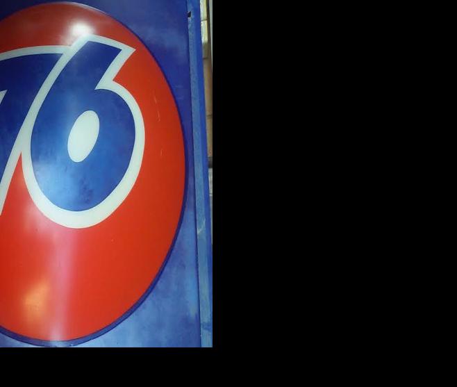 Vintage gas station signs