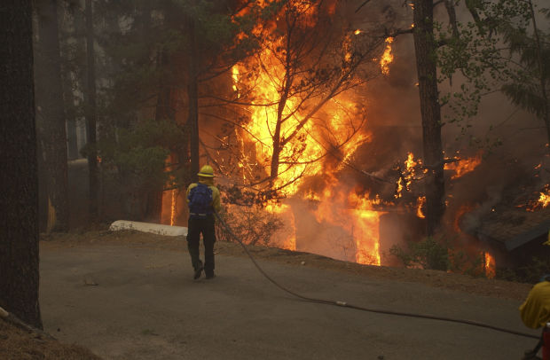 The Aspen Fire in 2003