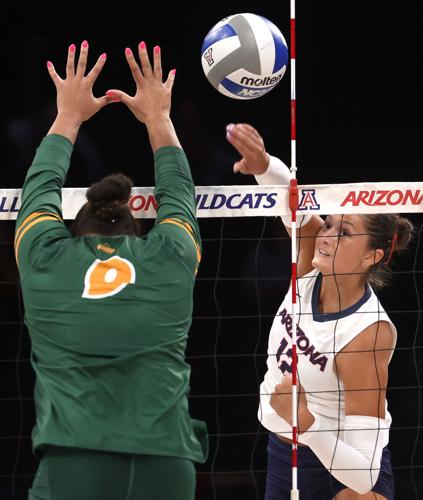 University of Arizona vs NDSU, NCAA volleyball | Sept. 19, 2024