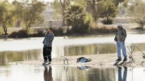 FISHING IN TOWN