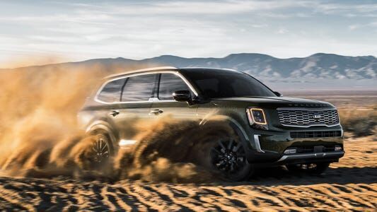 7-passenger SUVs Kia Telluride