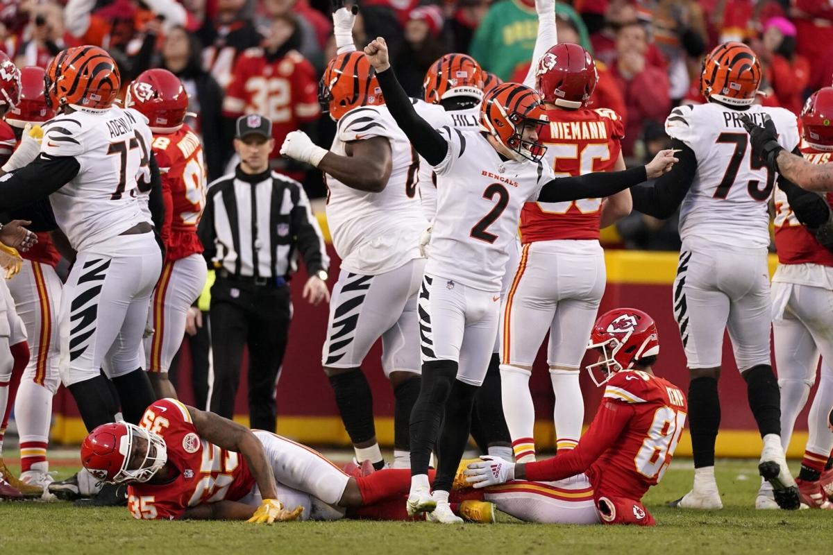 Bengals defeat Chiefs in overtime to advance to Super Bowl LVI