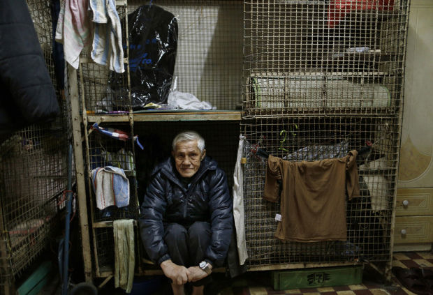 Home is a cage for poorest in Hong Kong    