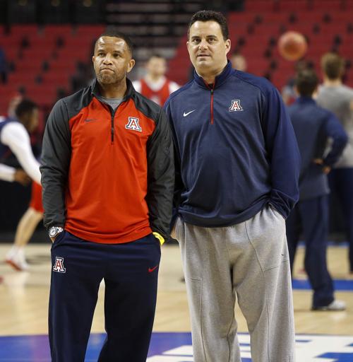 Arizona Wildcats basketball practice
