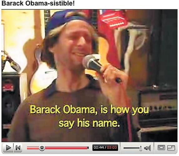 Politics get wacky in YouTube land  