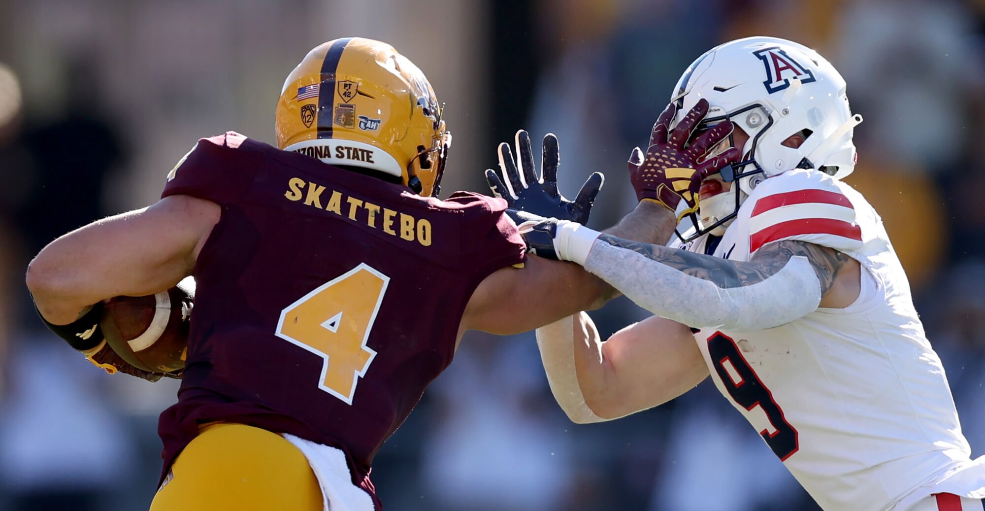 University of Arizona vs Arizona State, Pac 12 football (copy)