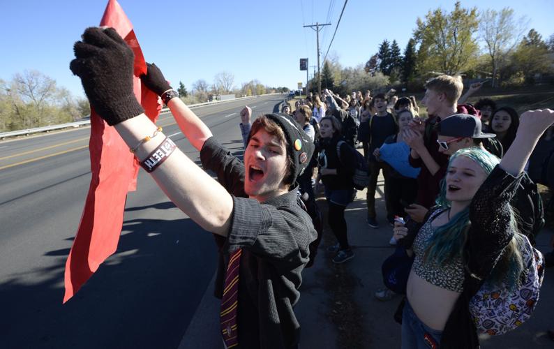 Fairview High Students Walkout