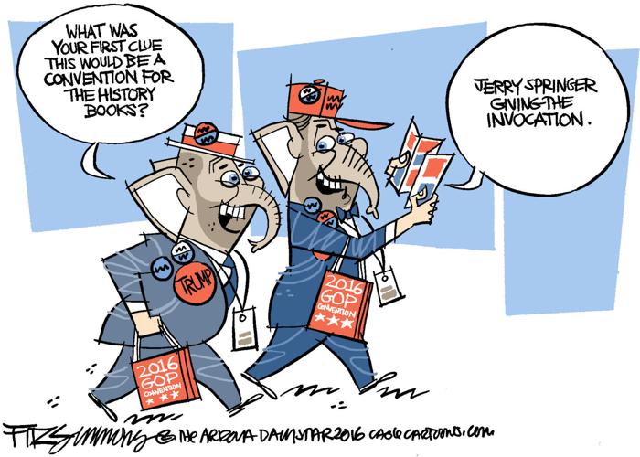 Daily Fitz Cartoon: Convention