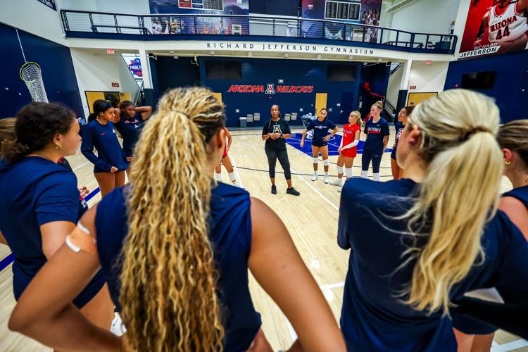 UA volleyball practice 2026