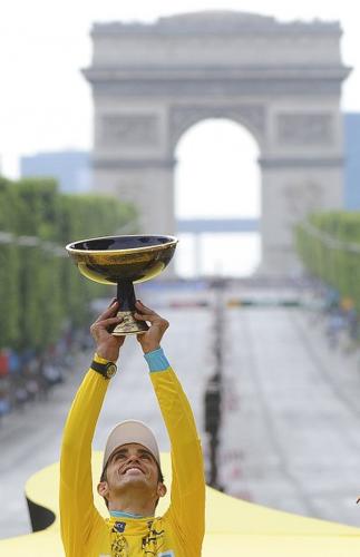 Spaniard wins 3rd Tour, takes over torch   