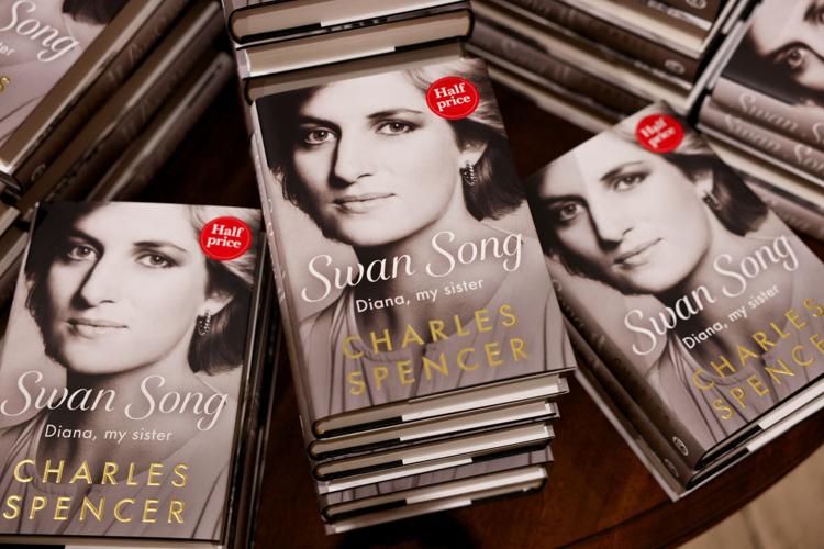 Memoir by Princess Diana's brother goes on sale, in London