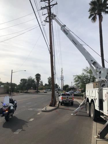 Lane restrictions on Country Club