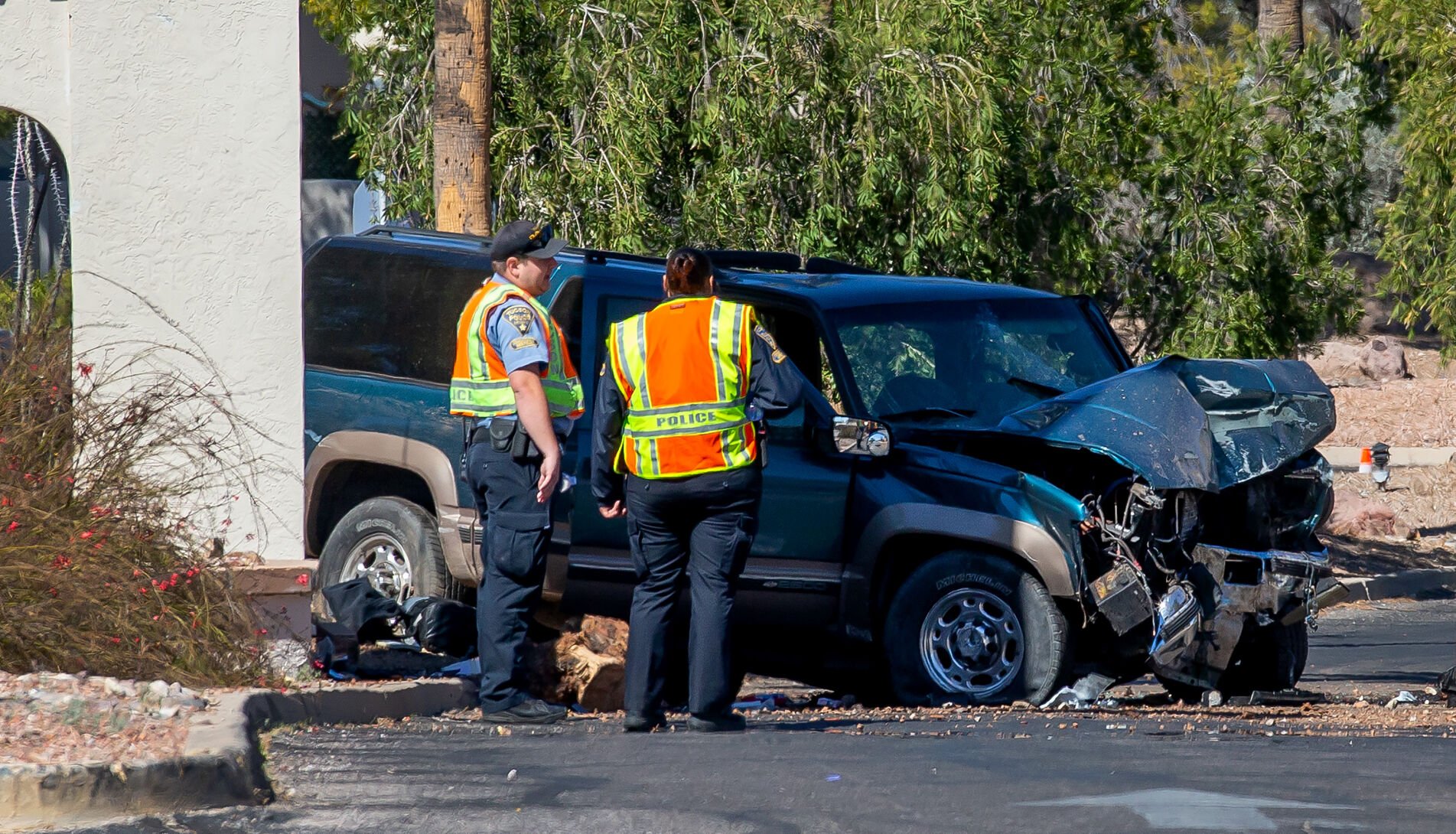 Kolb and Speedway collision