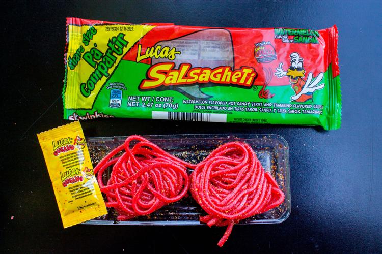 Mexican candy Salsagheti