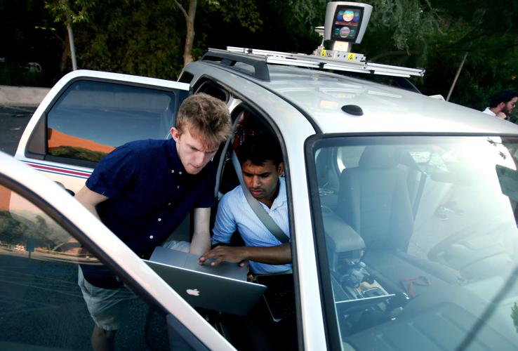 UA's self-driving vehicle