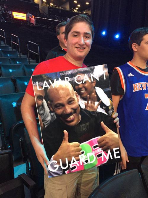 LaVar Ball sign