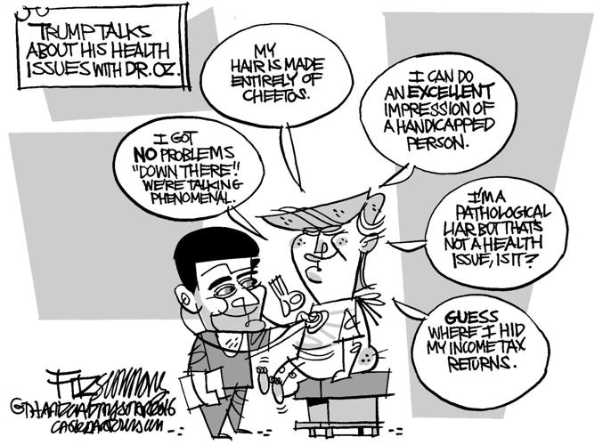 Daily Fitz Cartoon: Quick Sketch Oz